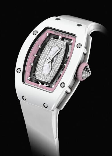 Replica Richard Mille RM 07-01 Automatic Winding Ceramic pink Watch